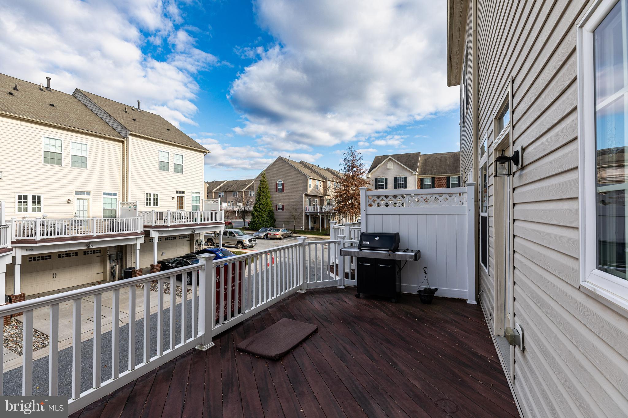 9605 Torino Road, Unit 72 Ellicott City, MD 21042 - Photo 36 of 40 Back Deck off of the Kitchen