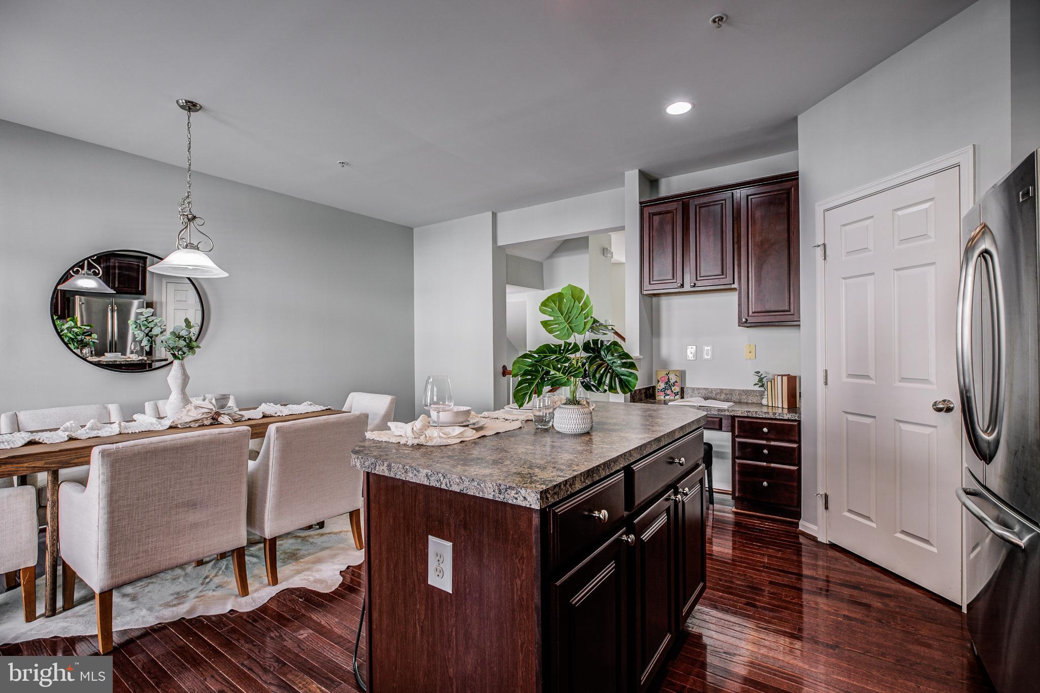 9605 Torino Road, Unit 72 Ellicott City, MD 21042 - Photo 10 of 40 Open Kitchen & Dining