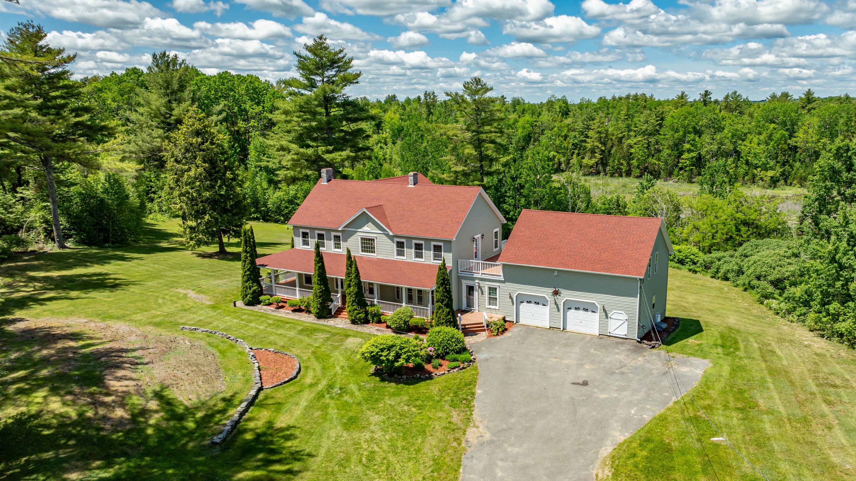153 Wing Road Levant, ME 04456 - Photo 3 of 143 153 Wing Road Aerials-3