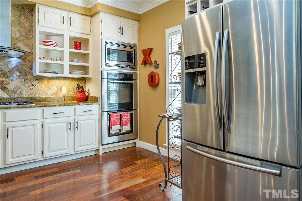 717 Weathergreen Drive Raleigh, NC 27615 - Photo 8 of 30 Double oven microwave, refrigerator, gas cook top!