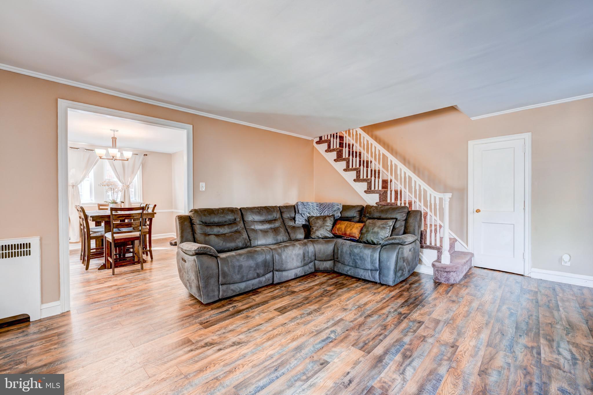 14 Summit Avenue Wyncote, PA 19095 - Photo 6 of 36 a living room with furniture and wooden floor