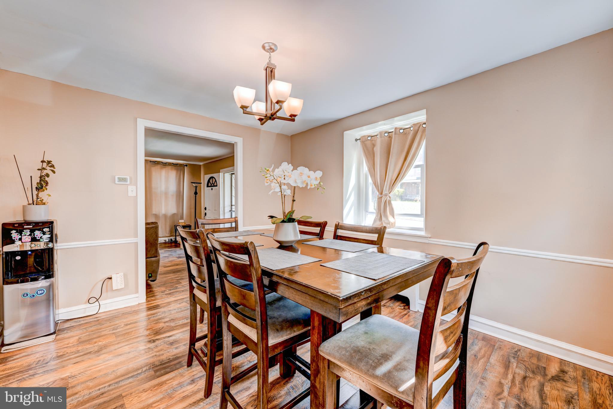 14 Summit Avenue Wyncote, PA 19095 - Photo 8 of 36 a view of a dining room with furniture window and wooden floor