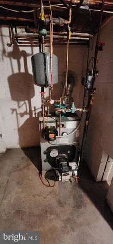 a view of storage and utility room