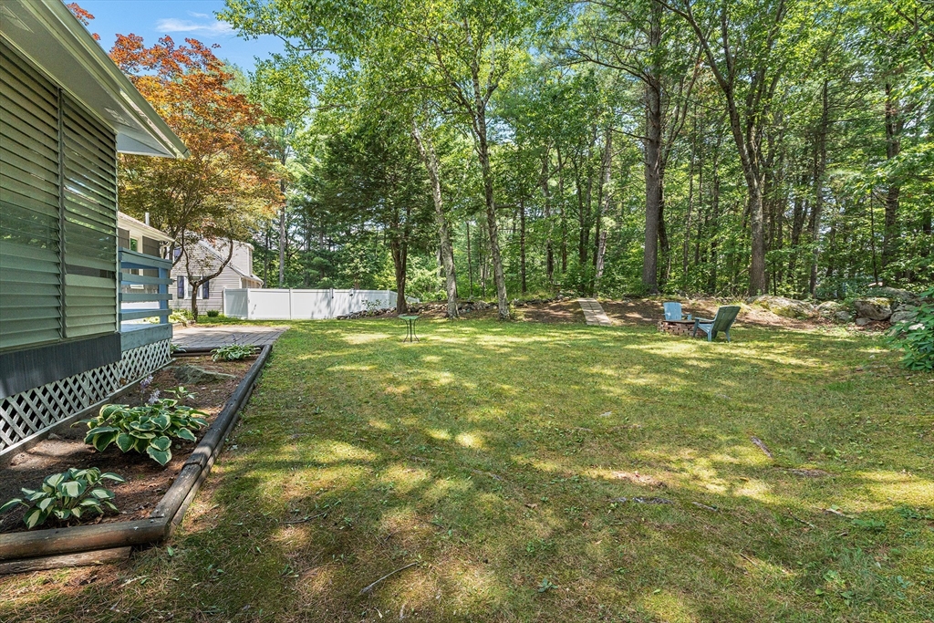 10 Mason Road Holden, MA 01522 - Photo 21 of 27 a view of a backyard with large trees