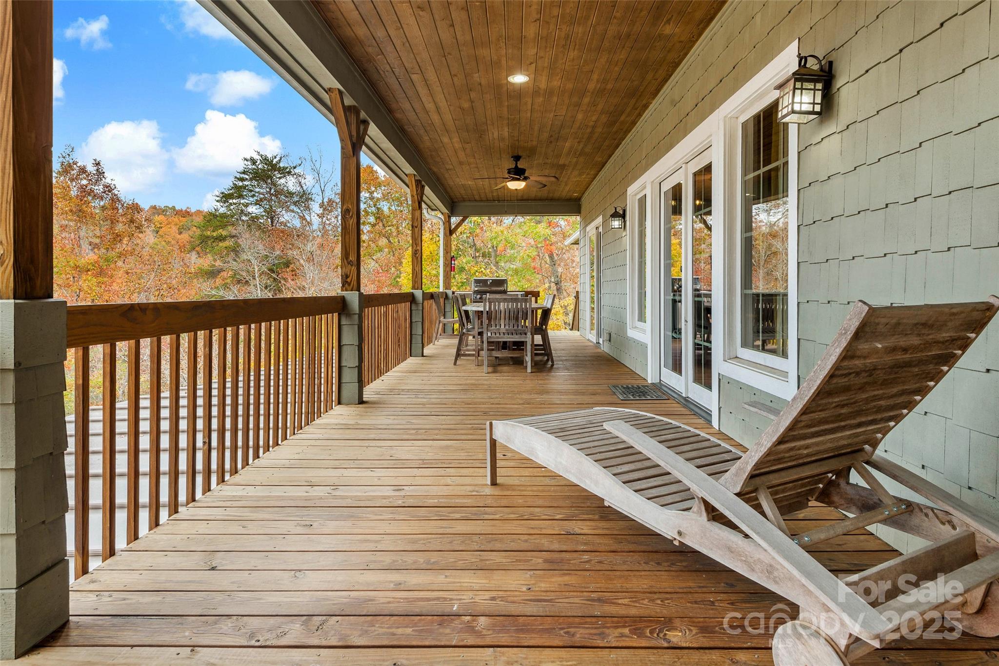 1237 South Cove Road Mill Spring, NC 28756 - Photo 18 of 44 a view of a patio with wooden floor