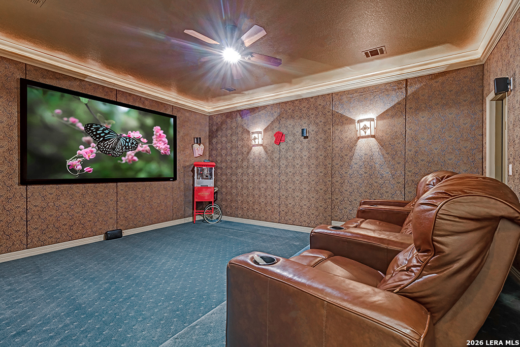 1700 Frontier Spring Branch, TX 78070 - Photo 36 of 74 a room with furniture projector and screen