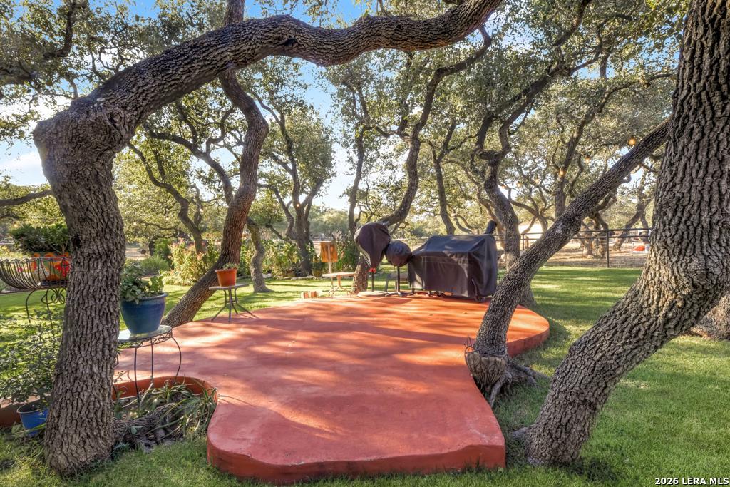 1700 Frontier Spring Branch, TX 78070 - Photo 52 of 74 a backyard of a house with yard and outdoor seating