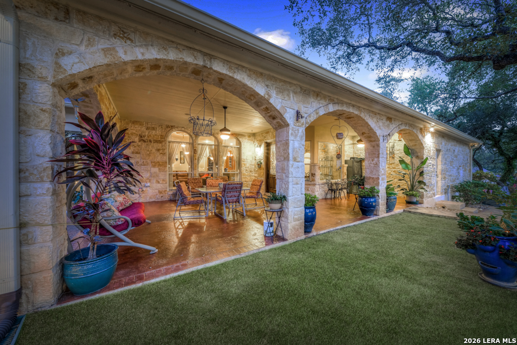 1700 Frontier Spring Branch, TX 78070 - Photo 62 of 74 a view of swimming pool with outdoor seating and plants