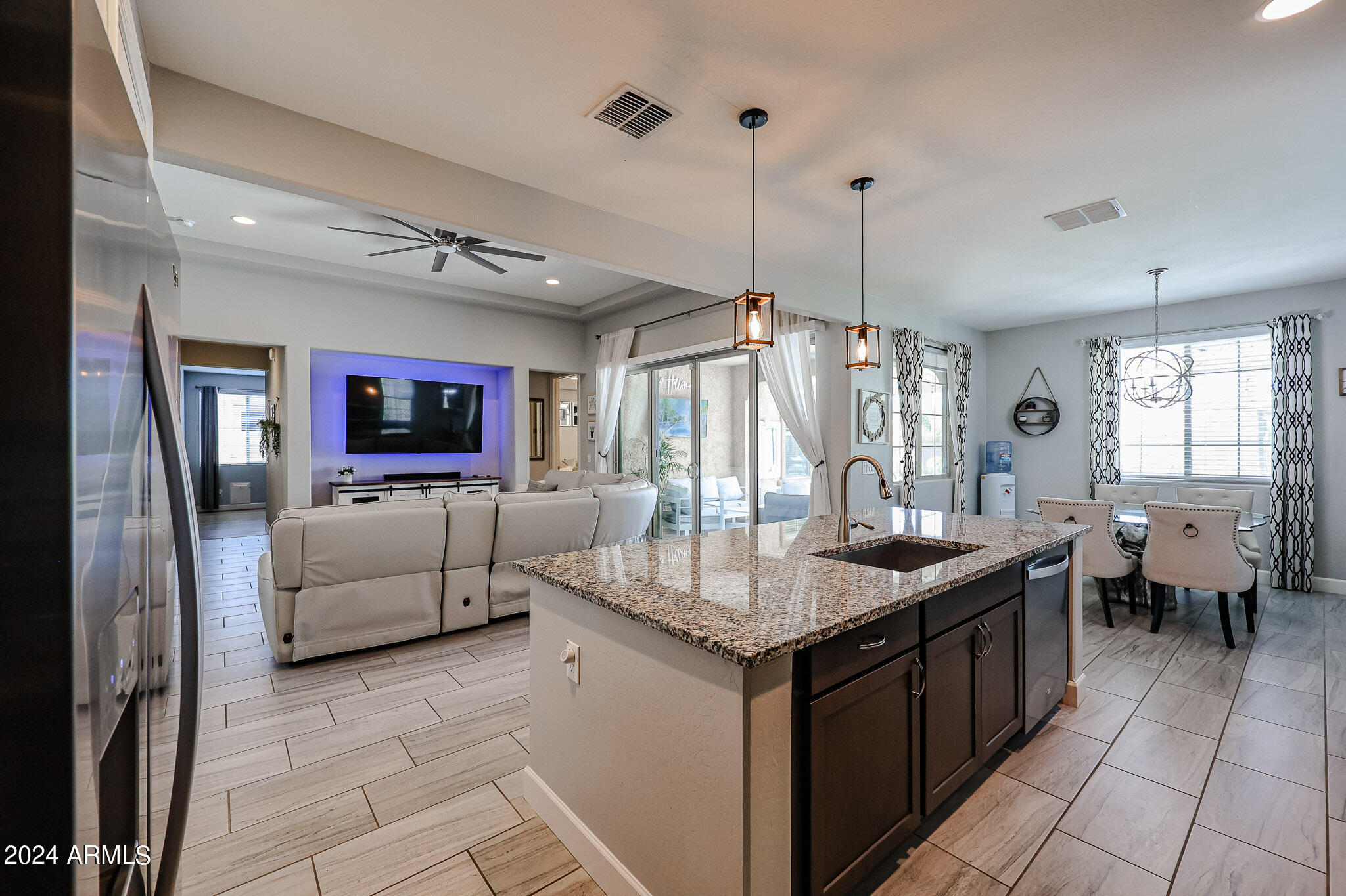18261 West Tecoma Road Goodyear, AZ 85338 - Photo 13 of 47 Kitchen overlooking great room