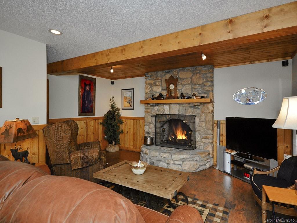 630 Parrish Farm Road Waynesville, NC 28786 - Photo 14 of 24 a living room with furniture and a fireplace