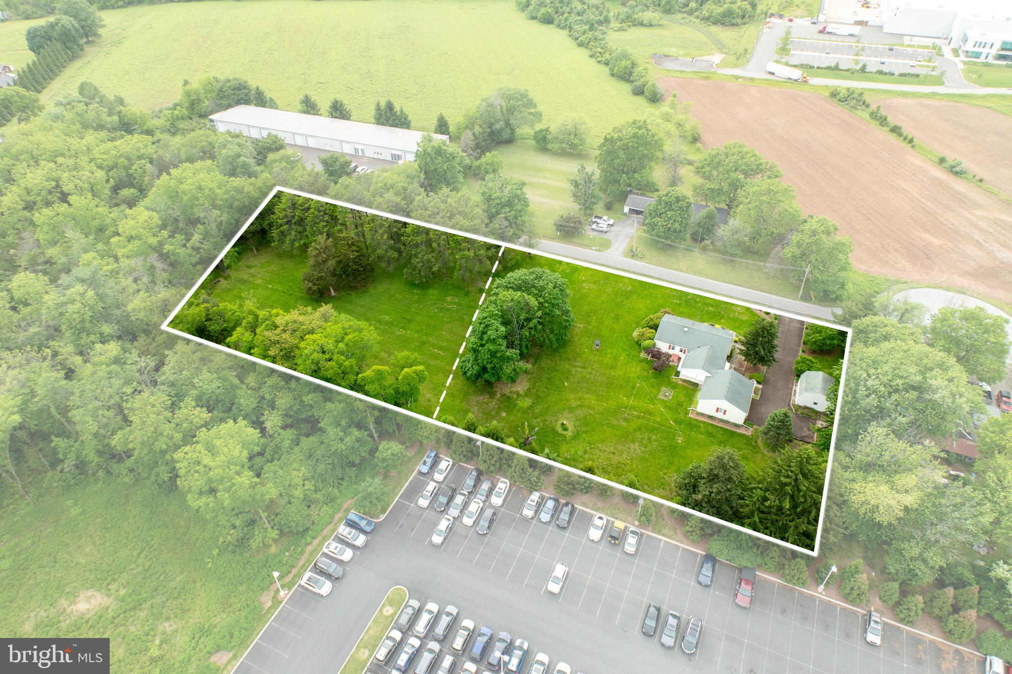 78 South Reed Road Royersford, PA 19468 - Photo 54 of 56 Aerial of lots from rear