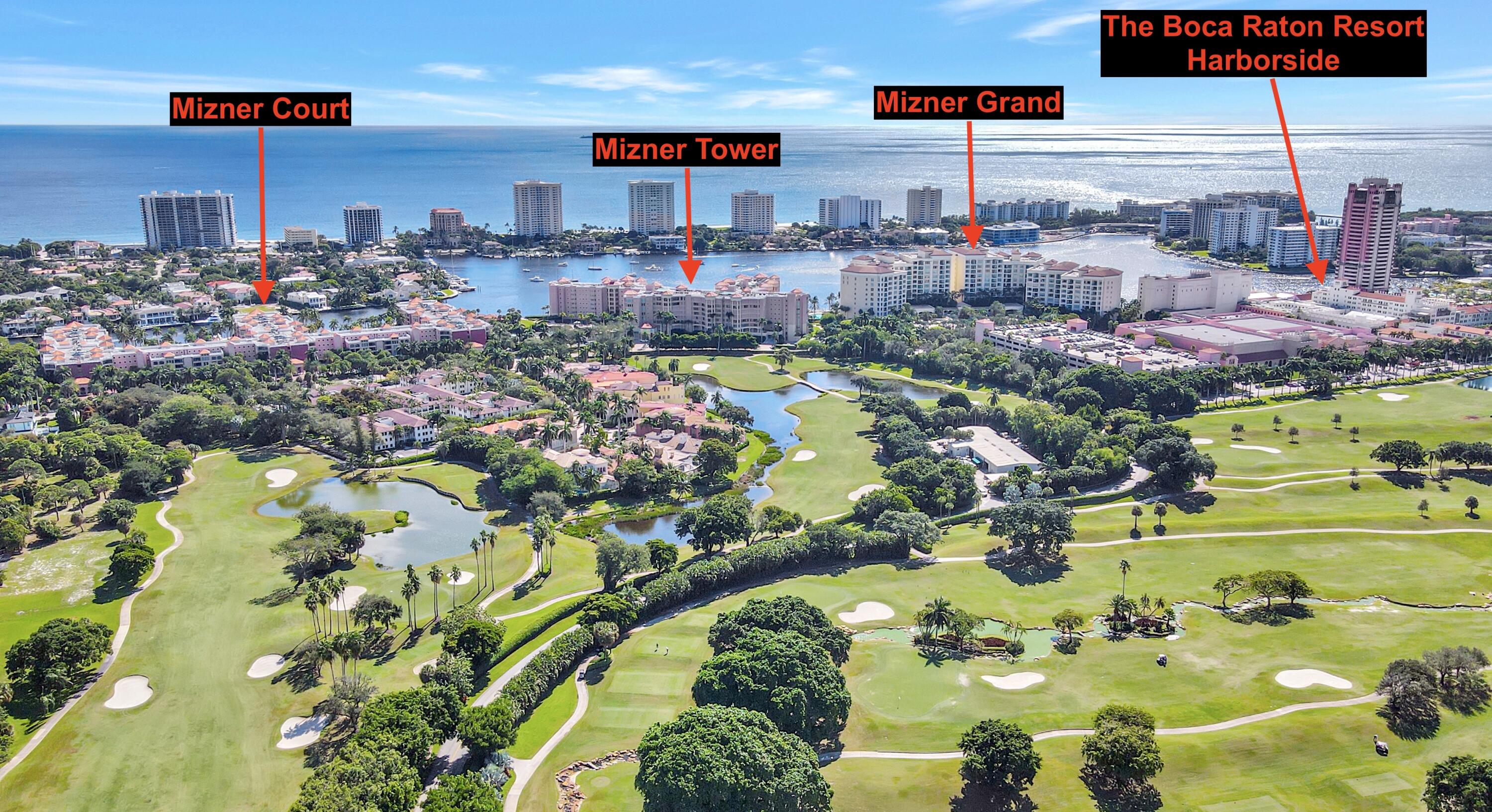120 Southeast 5th Avenue, Unit 331 Boca Raton, FL 33432 - Photo 34 of 51 Lake Boca Drone from West
