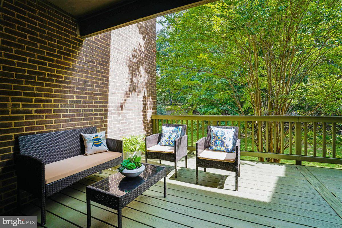 2021 Winged Foot Court Reston, VA 20191 - Photo 12 of 40 Very private and spacious deck