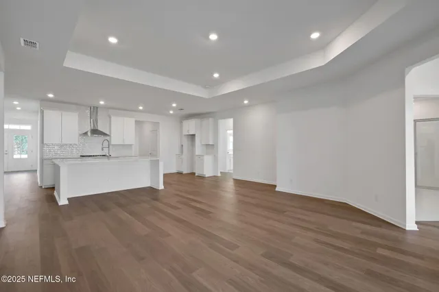 a view of empty room