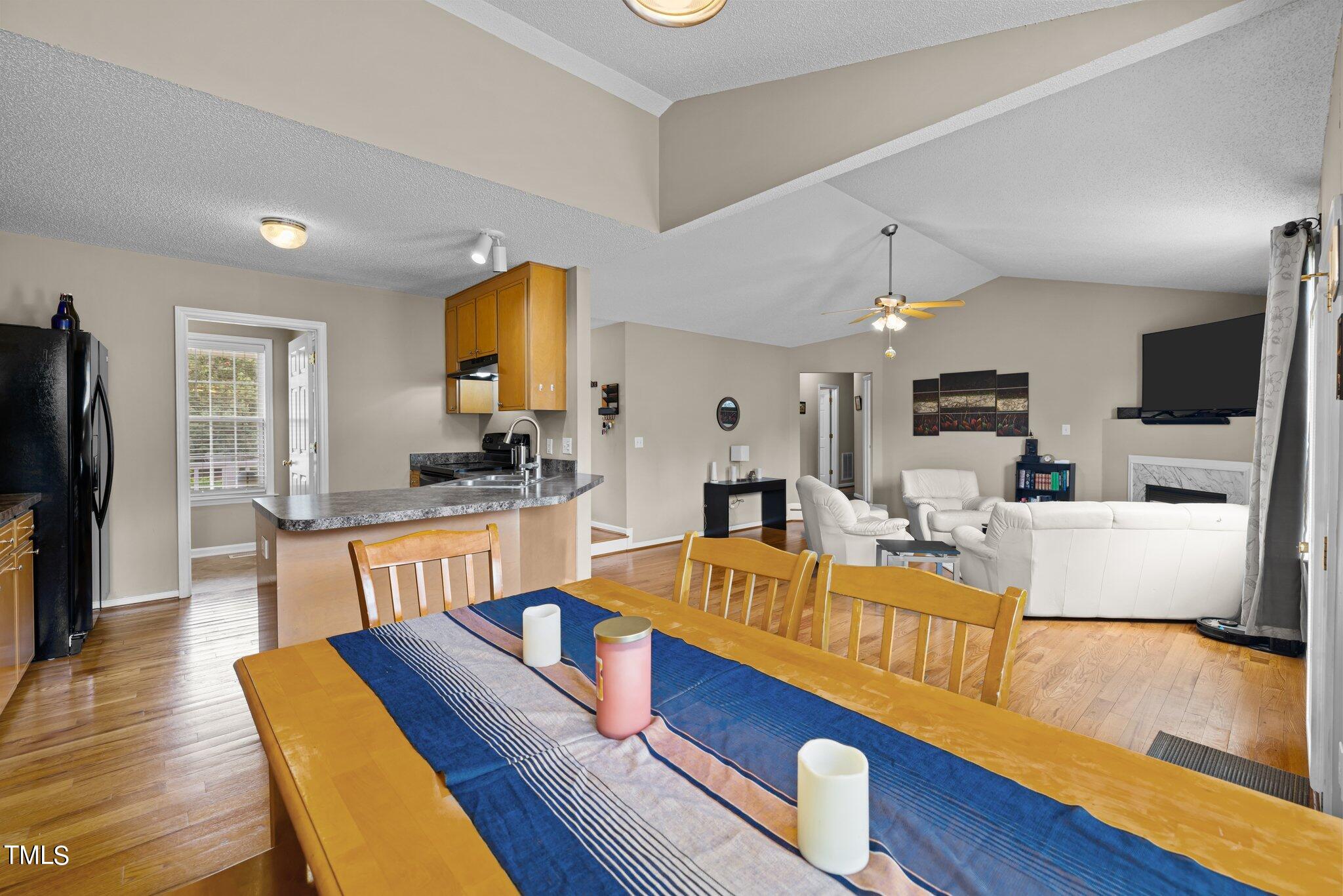 1320 Greenbranch Lane Raleigh, NC 27603 - Photo 11 of 29 Dining to kitchen | living view