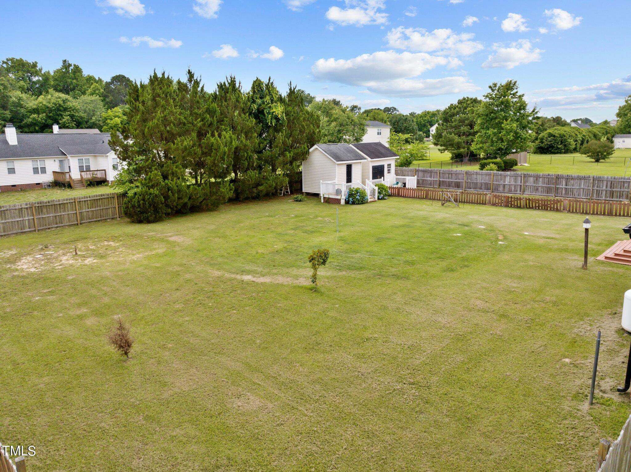 1320 Greenbranch Lane Raleigh, NC 27603 - Photo 22 of 29 Backyard