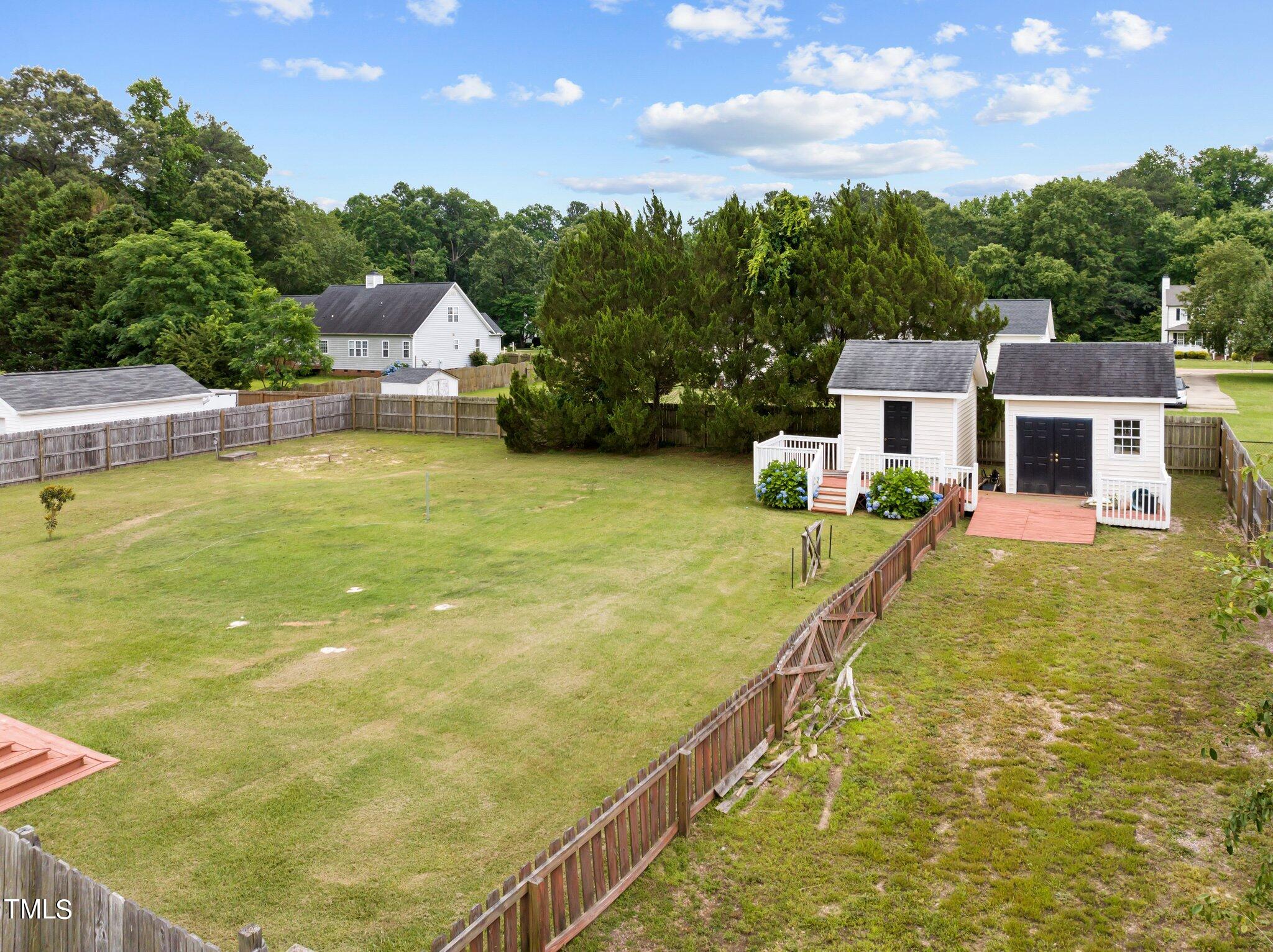 1320 Greenbranch Lane Raleigh, NC 27603 - Photo 23 of 29 Shed and fence