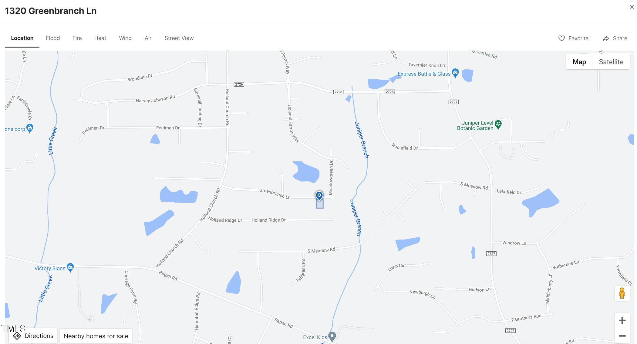 1320 Greenbranch Lane Raleigh, NC 27603 - Photo 26 of 29 Map View