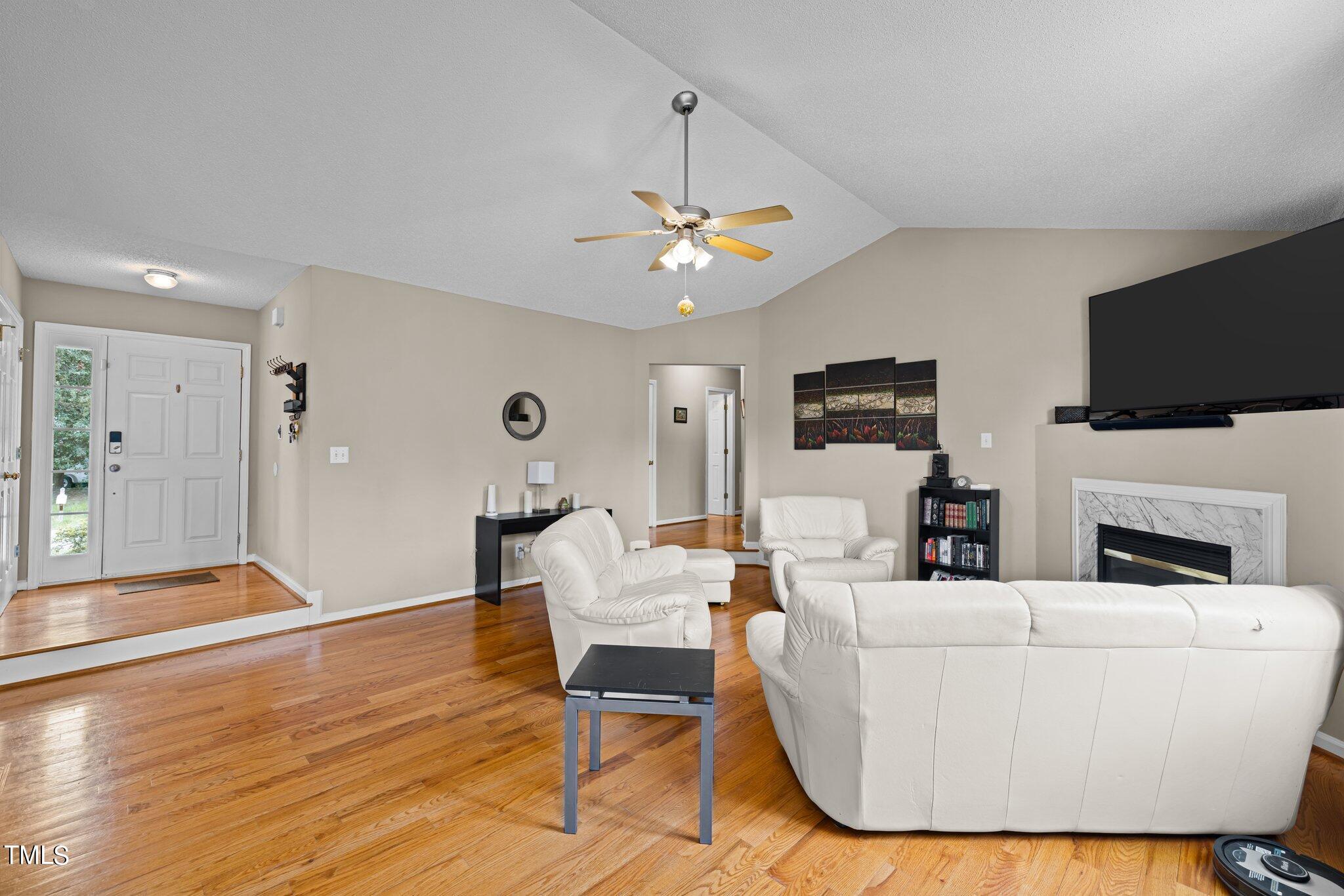 1320 Greenbranch Lane Raleigh, NC 27603 - Photo 7 of 29 Living to hall view