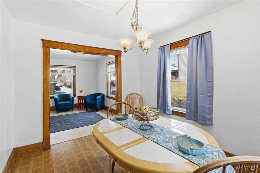 466 24th Street Niagara Falls, NY 14303 - Photo 11 of 33 Left dining room to living room