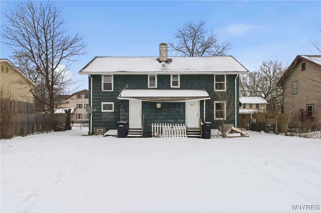 466 24th Street Niagara Falls, NY 14303 - Photo 31 of 33 Rear entrances from driveway