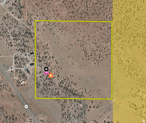 358 South Sky Drive Torrey, UT 84775 - Photo 81 of 82 Property Boundary Map. Illustrating the property's perimeter and surrounding terrain
