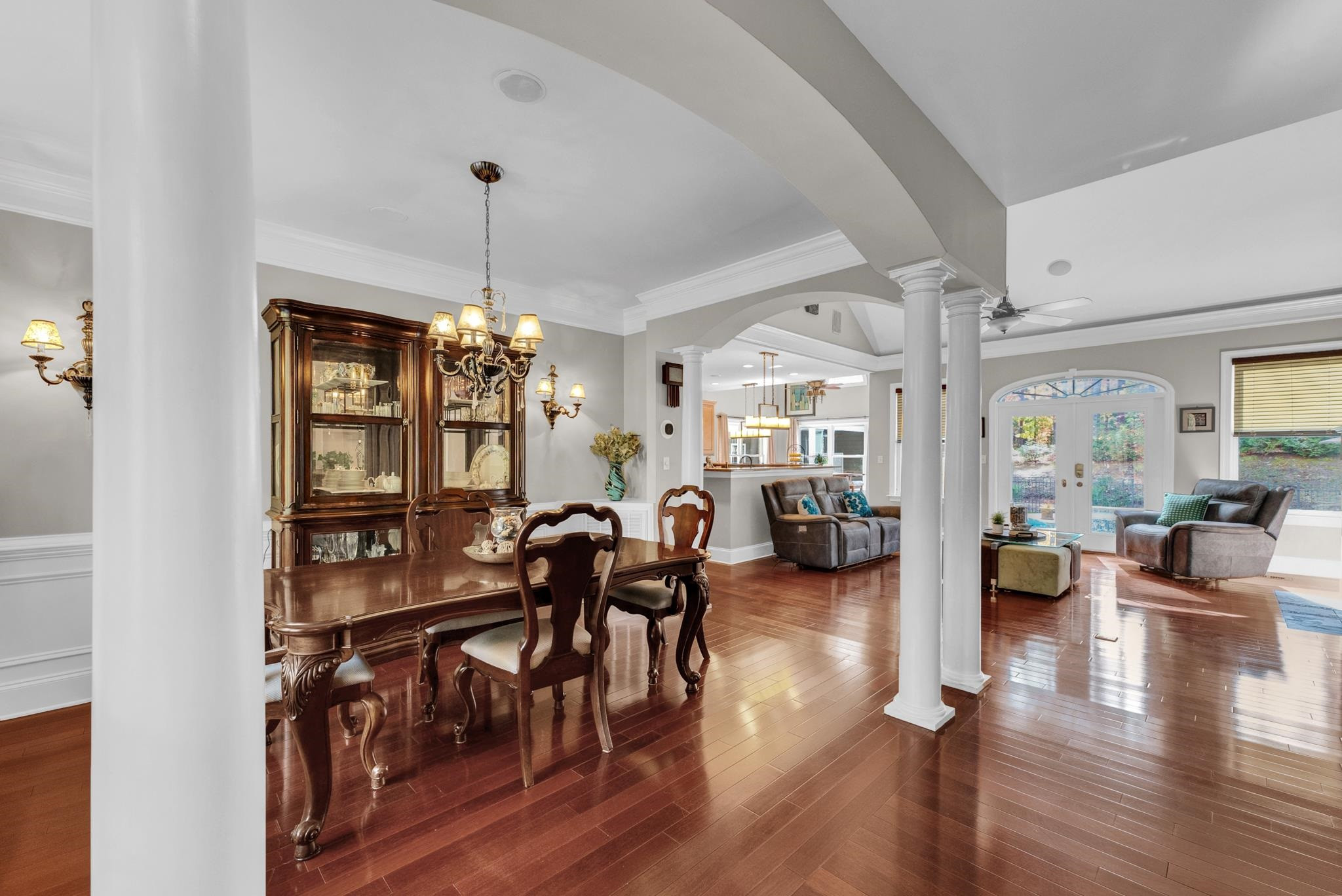 118 Citation Circle Durham, NC 27704 - Photo 19 of 67 a view of a livingroom and dining room