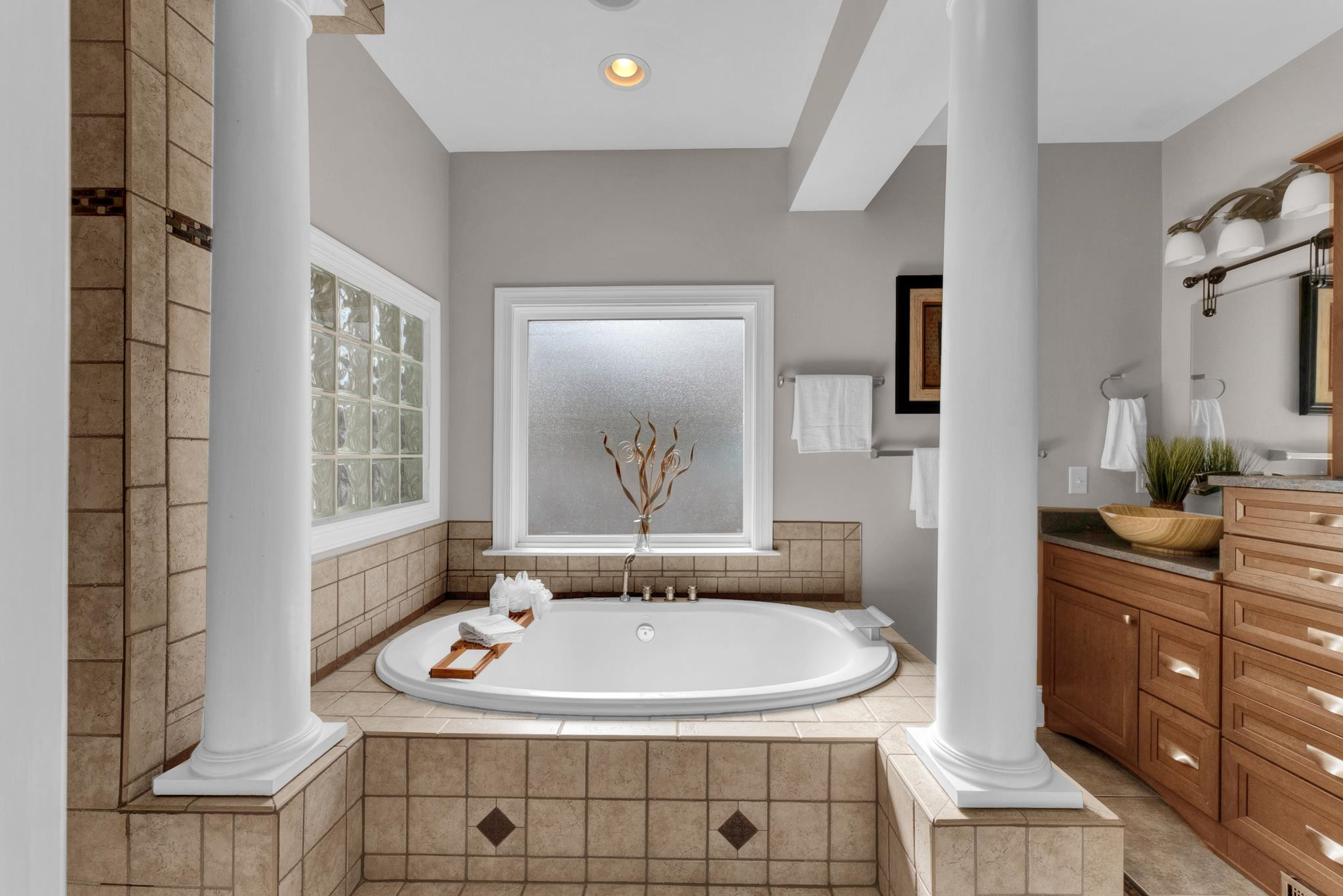 118 Citation Circle Durham, NC 27704 - Photo 26 of 67 a bathroom with a sink and a mirror