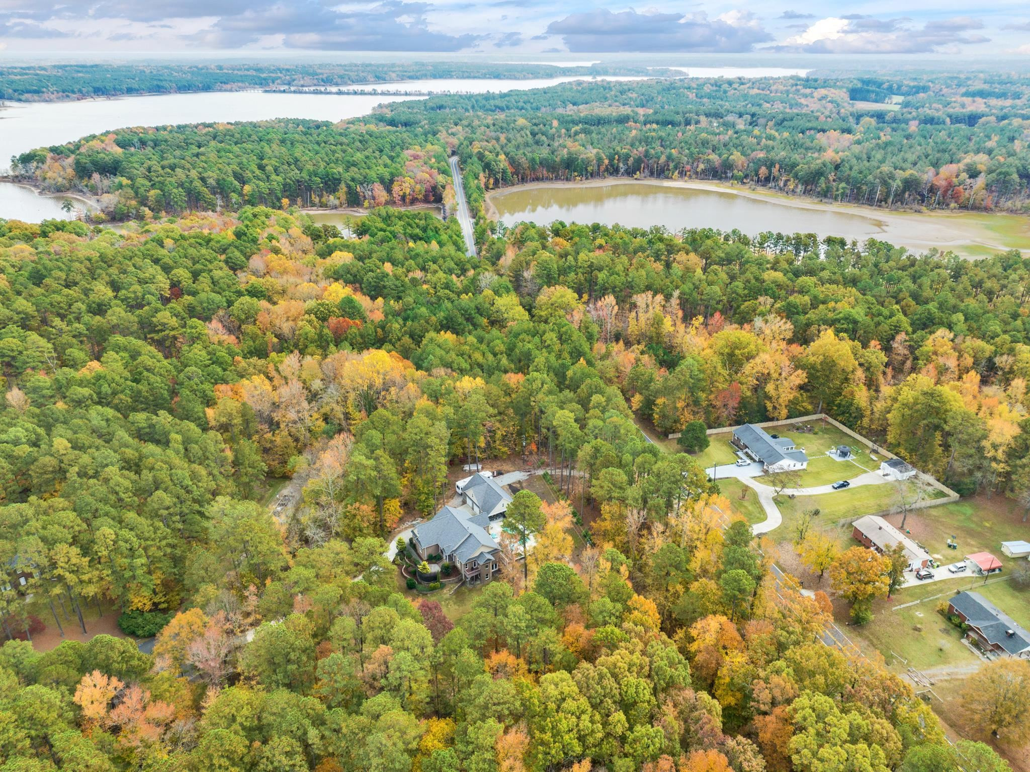 118 Citation Circle Durham, NC 27704 - Photo 3 of 67 a view of a lake with a city