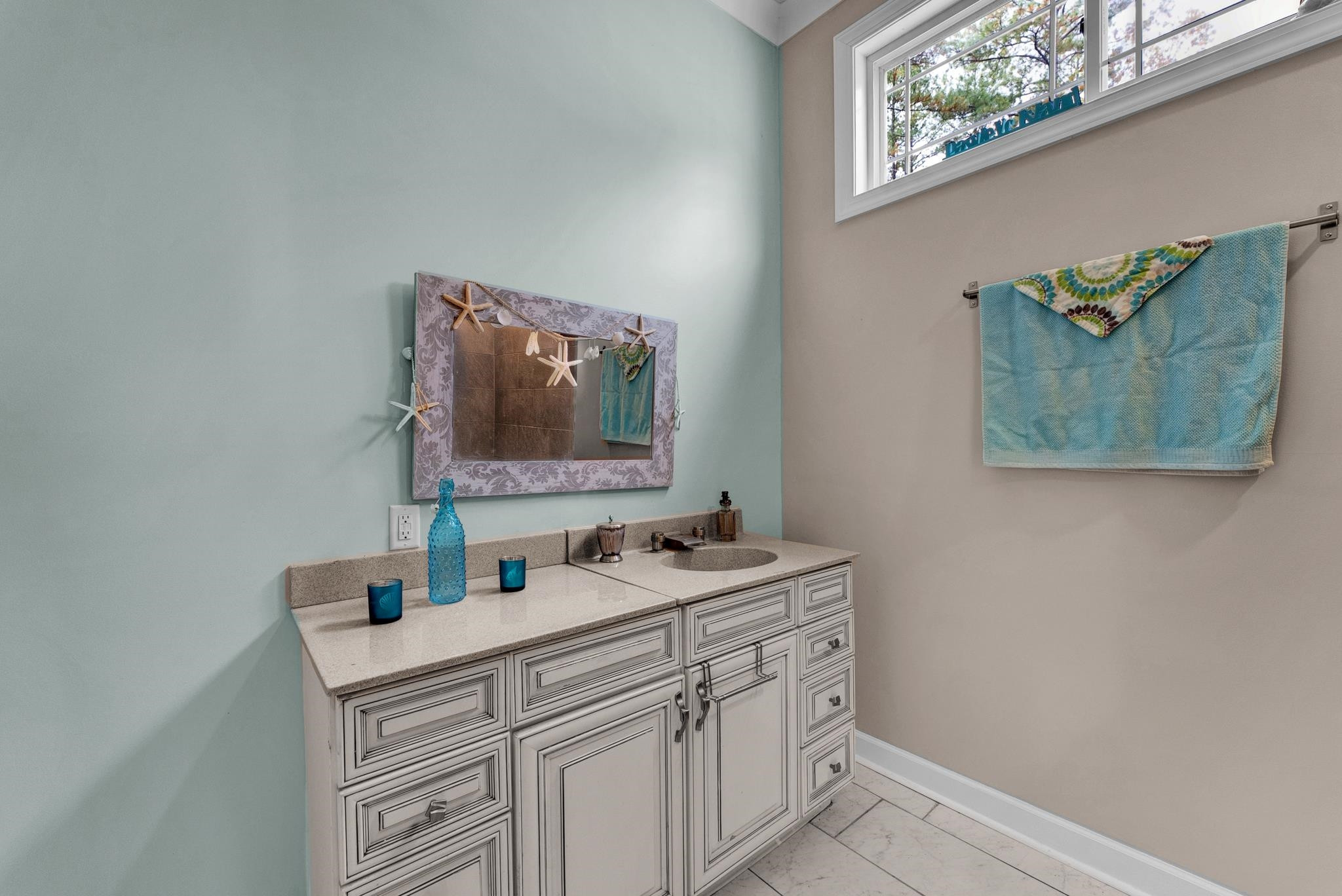 118 Citation Circle Durham, NC 27704 - Photo 47 of 67 a bathroom with a sink vanity and mirror