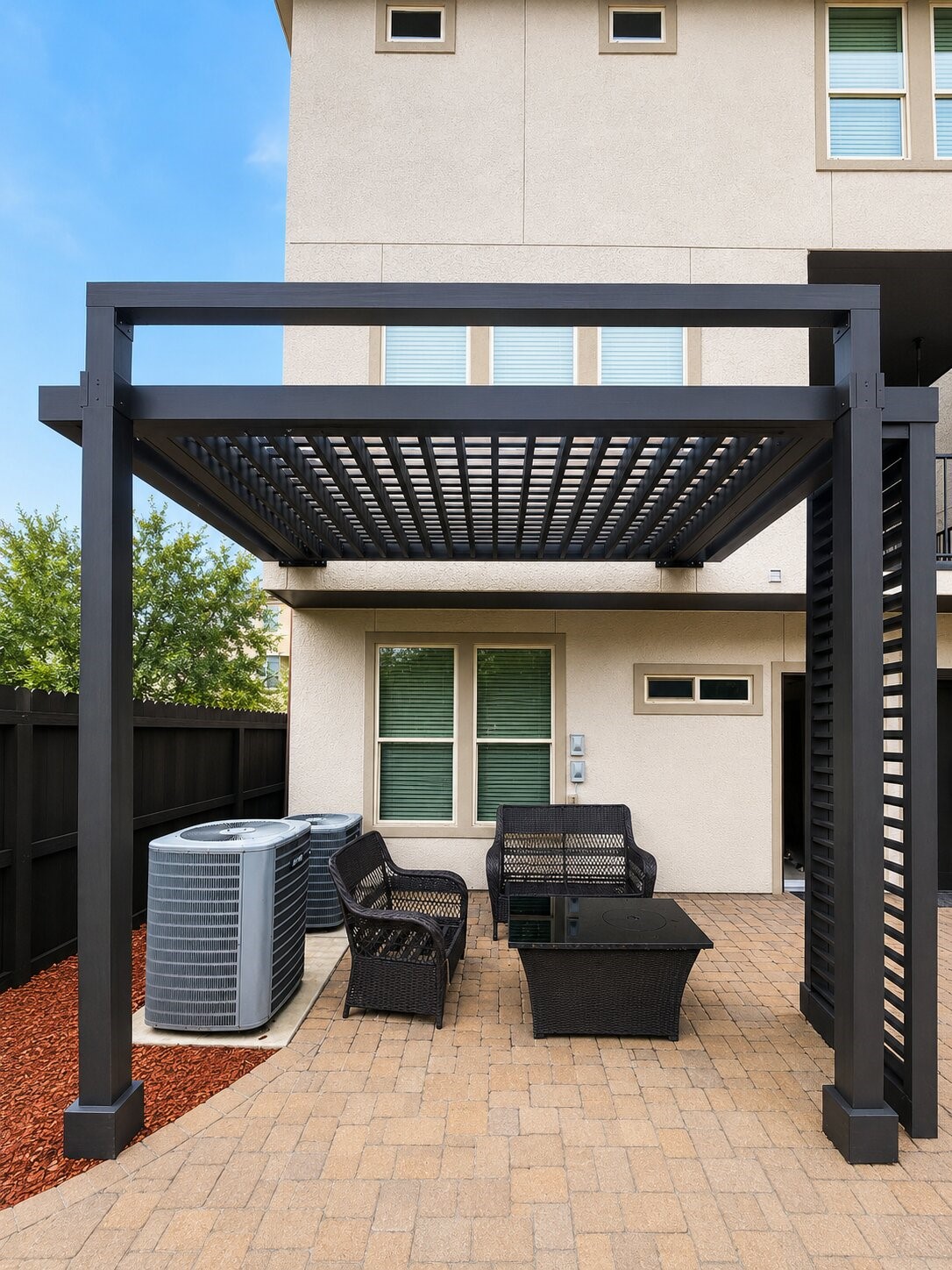 10215 Spring Shadows Park Circle Houston, TX 77080 - Photo 36 of 44 Custom Pergola