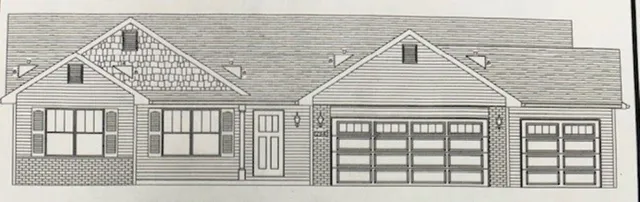 a view of a brick building