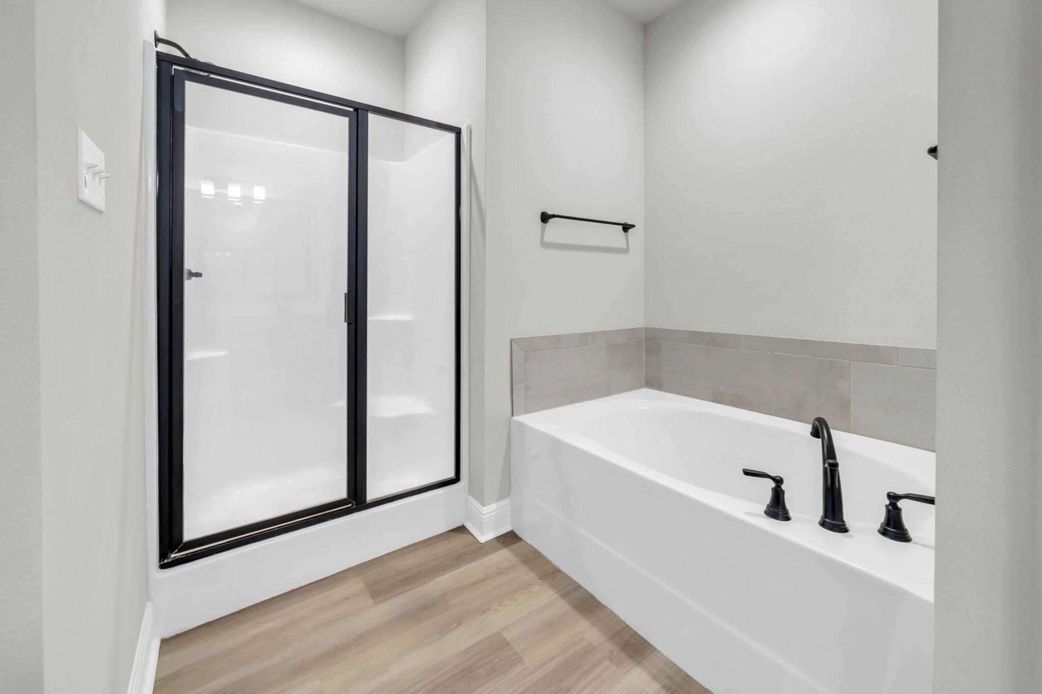 4603 Jayhawk Drive Crestview, FL 32539 - Photo 27 of 41 a bathroom with a bathtub and a shower