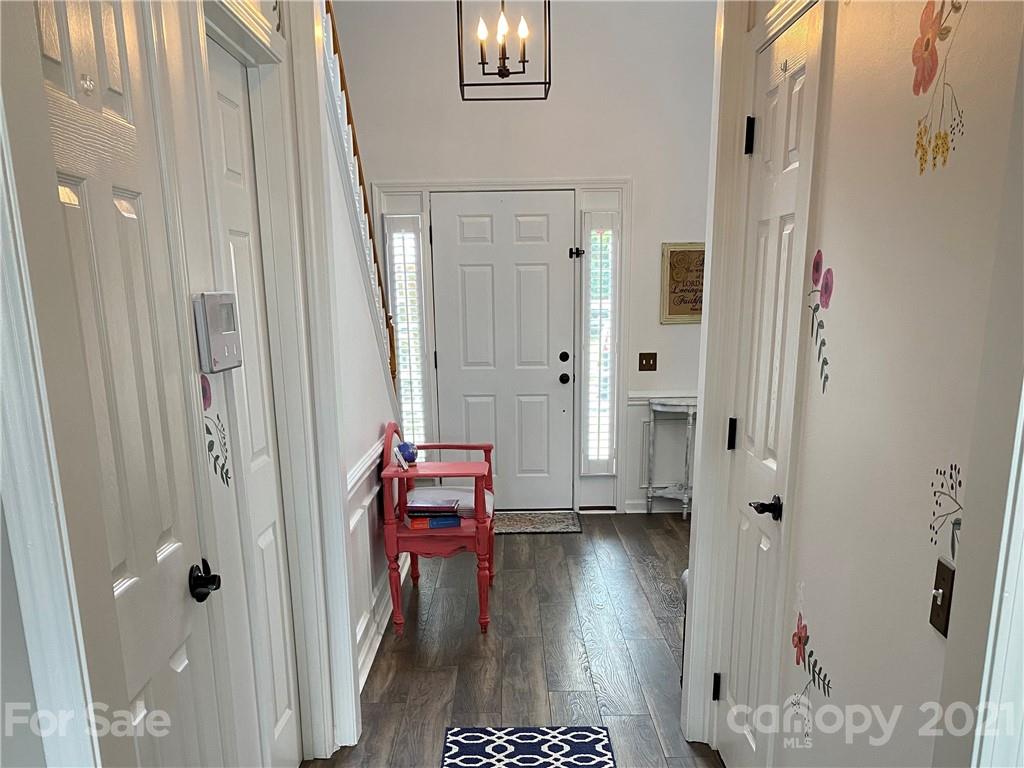 2605 Stirrup Ridge Lane Charlotte, NC 28270 - Photo 4 of 27 a living room with furniture and a wooden floor