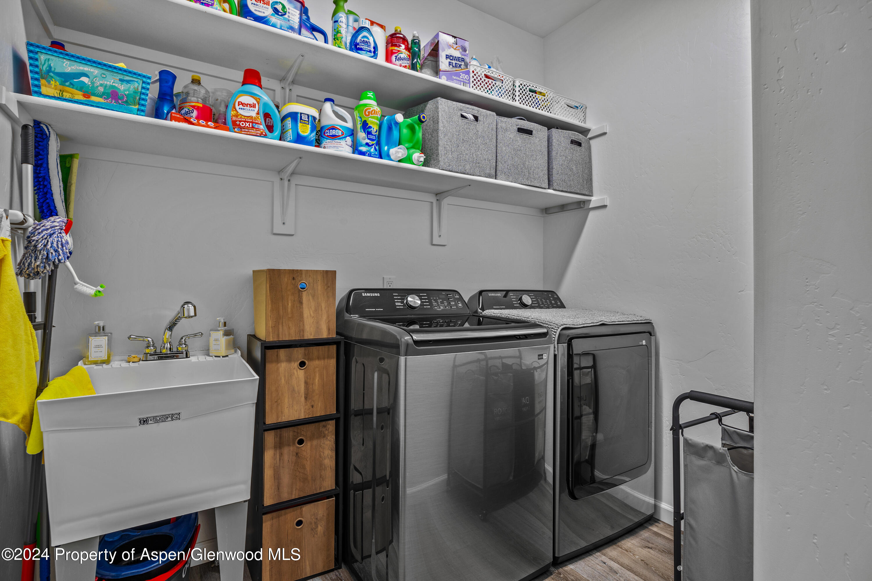 1643 Balsam Loop Rifle, CO 81650 - Photo 19 of 23 a utility room with dryer and washer