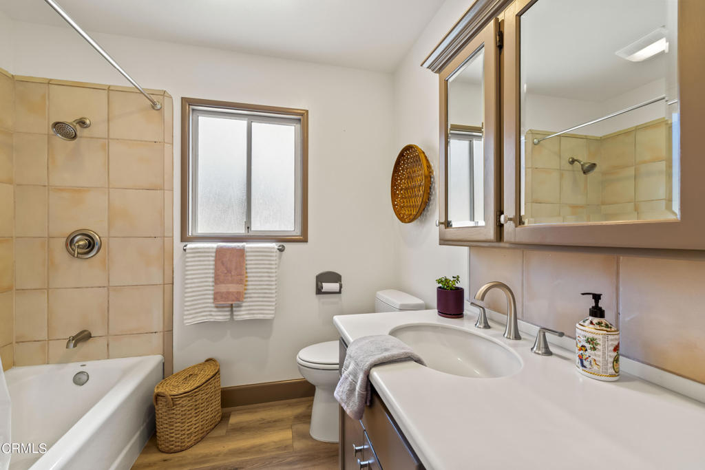 18601 Cypress Road Fort Bragg, CA 95437 - Photo 24 of 35 a bathroom with a sink and a mirror