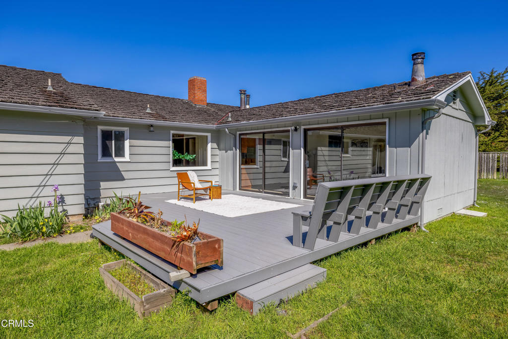 18601 Cypress Road Fort Bragg, CA 95437 - Photo 29 of 35 a view of a house with porch and furniture