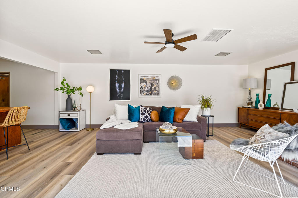 18601 Cypress Road Fort Bragg, CA 95437 - Photo 6 of 35 a living room with furniture and wooden floor