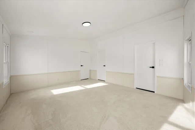 a view of empty room