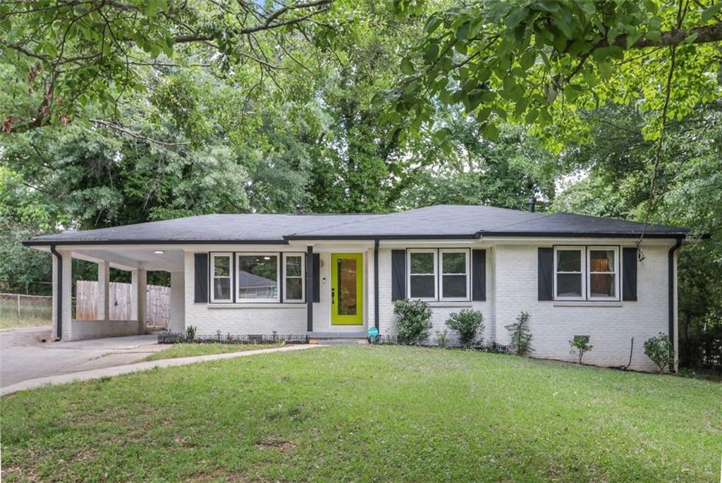 2623 Miriam Lane Decatur, GA 30032 - Photo 1 of 1 front view of a house with a yard