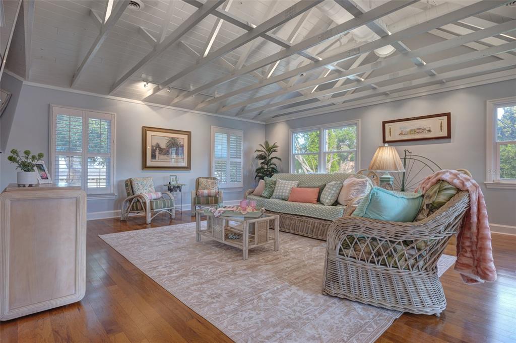 105 Riverside Drive Ormond Beach, FL 32176 - Photo 27 of 100 a living room with furniture and a wooden floor