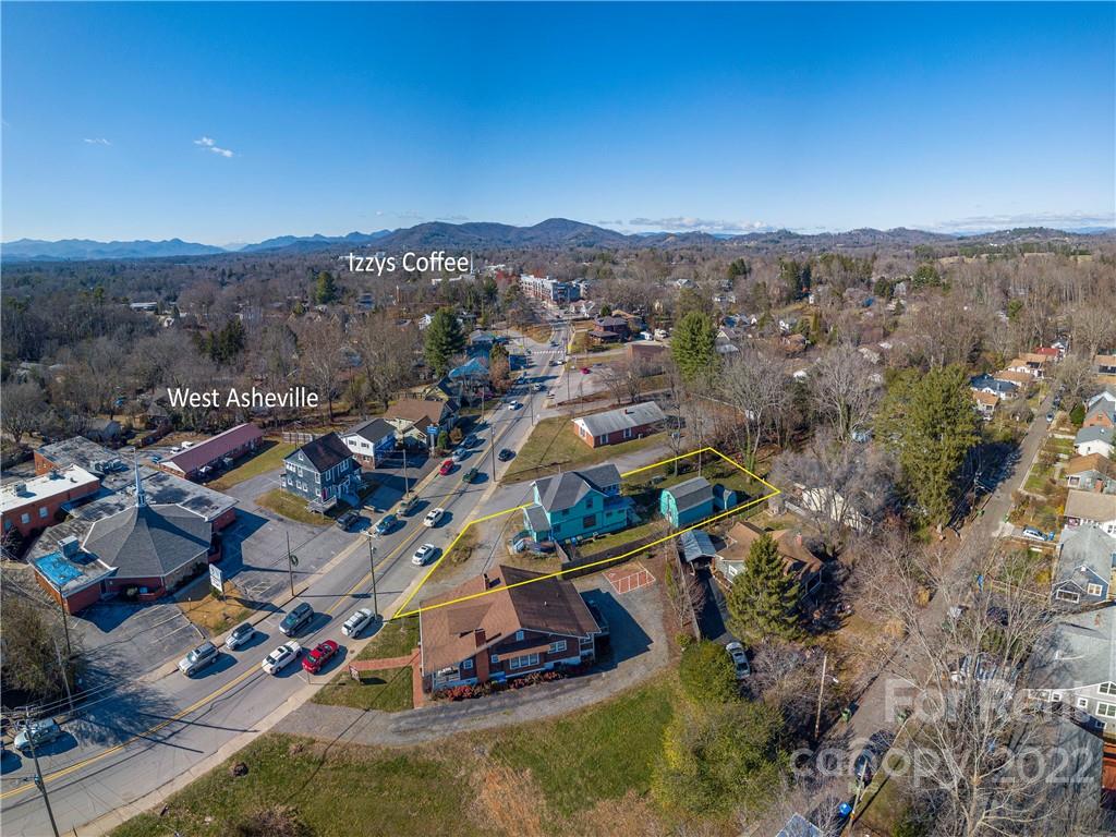841 Haywood Road Asheville, NC 28806 - Photo 30 of 31 an aerial view of a city