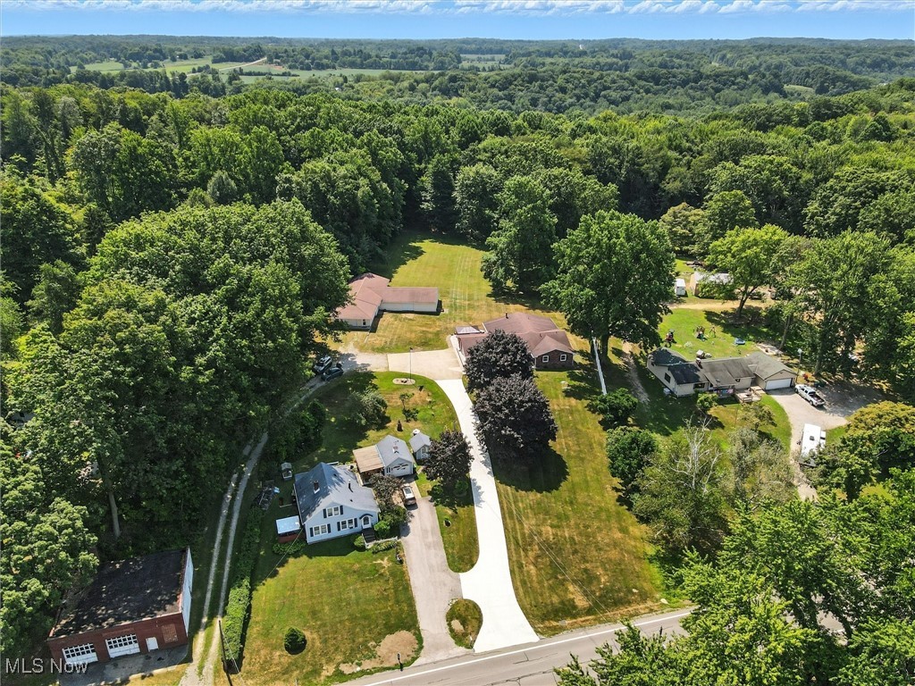 2930 South Ridge Road East Kingsville, OH 44048 - Photo 39 of 49 Aerial view of property's location with a forest