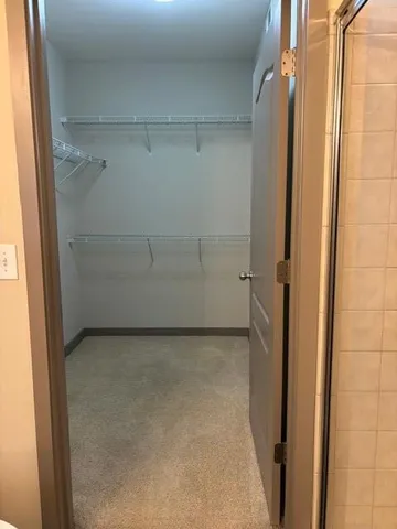 a view of a small space