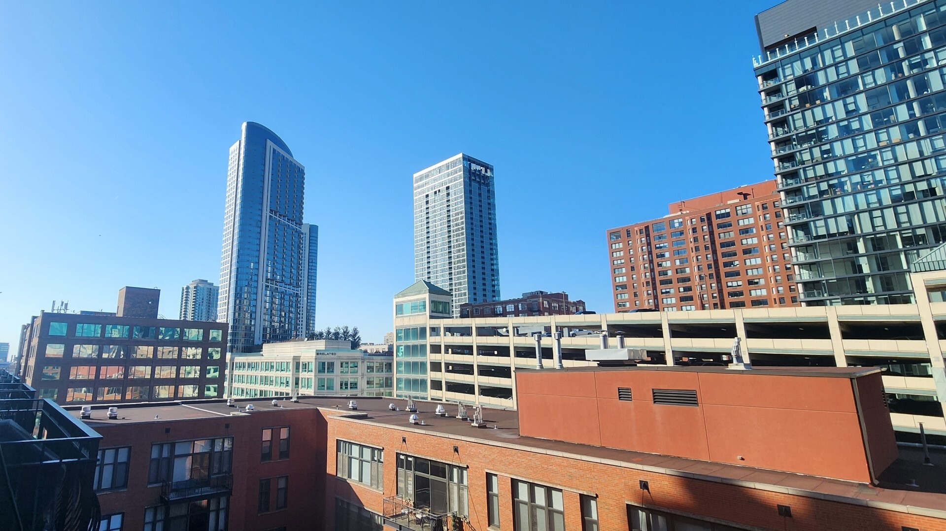 333 West Hubbard Street, Unit 607 Chicago, IL 60654 - Photo 13 of 15 a view of city with tall buildings