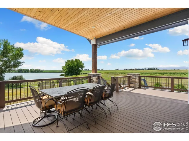 a view of a house with a deck
