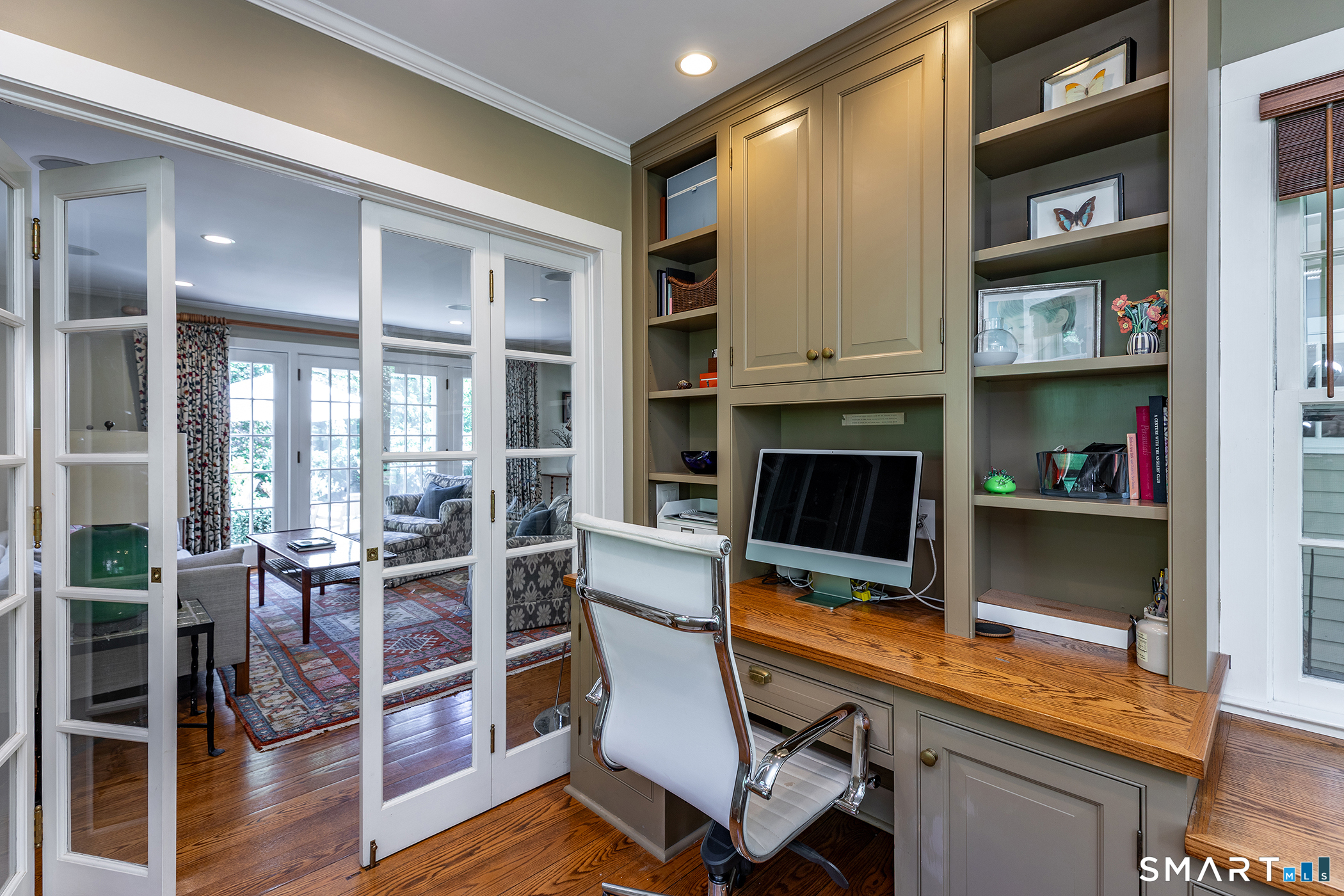 32 Leach Hollow Road Sherman, CT 06784 - Photo 13 of 40 Office off of Family Room