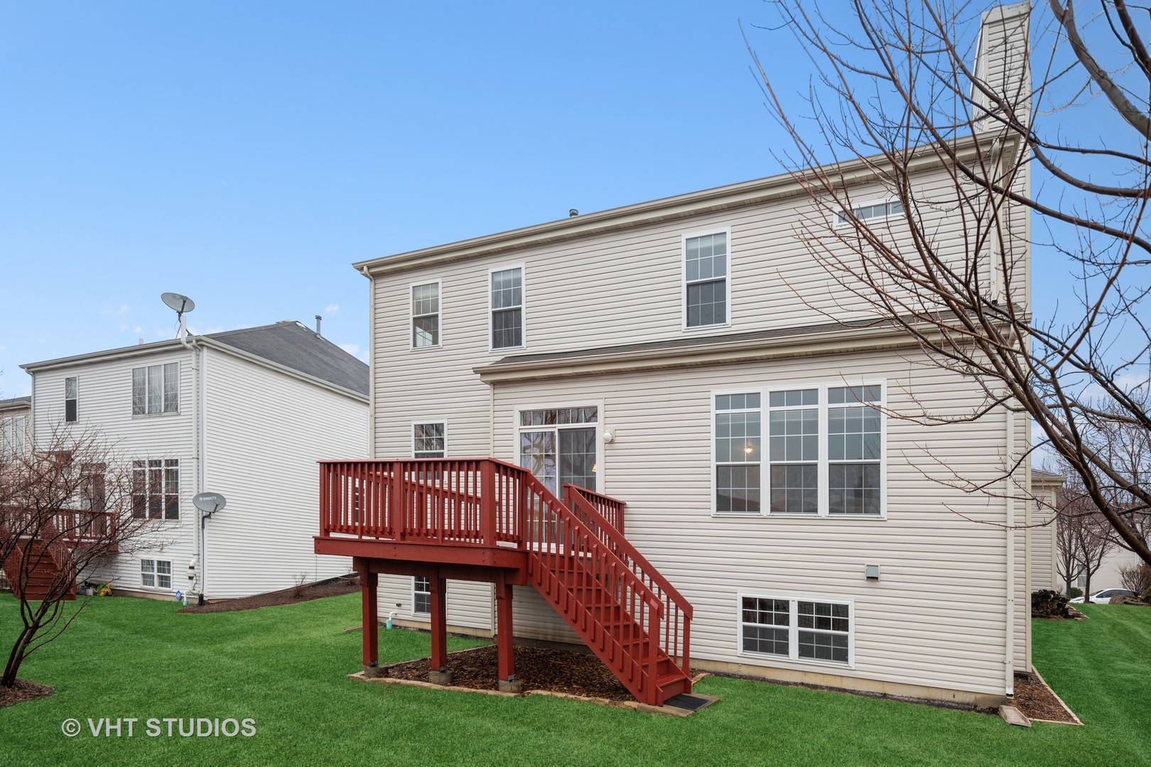 235 Stonegate Road Bolingbrook, IL 60440 - Photo 21 of 24 a view of a house with a yard