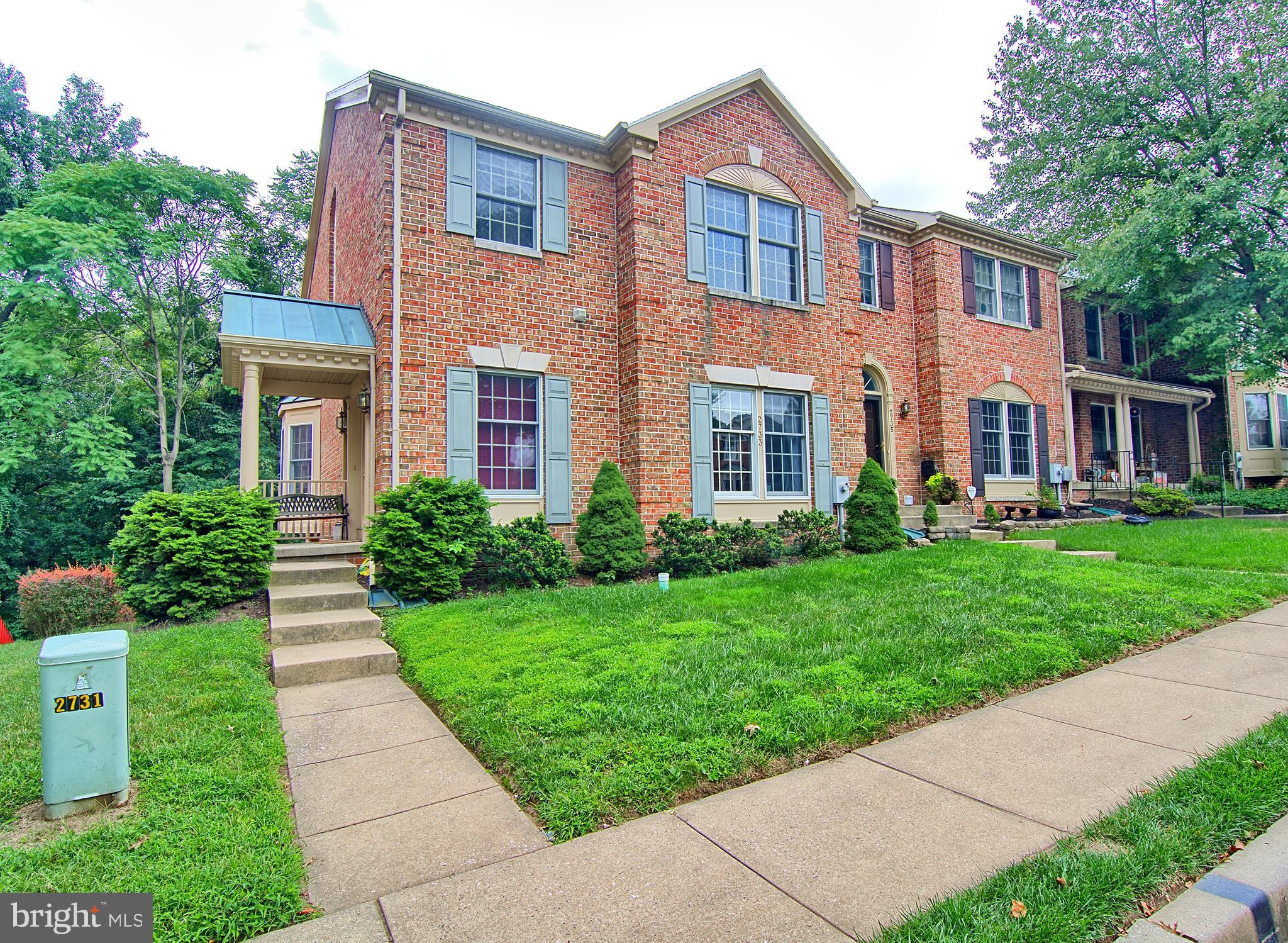 2733 Quarry Heights Way Baltimore, MD 21209 - Photo 1 of 38 Brick Front Corner Unit