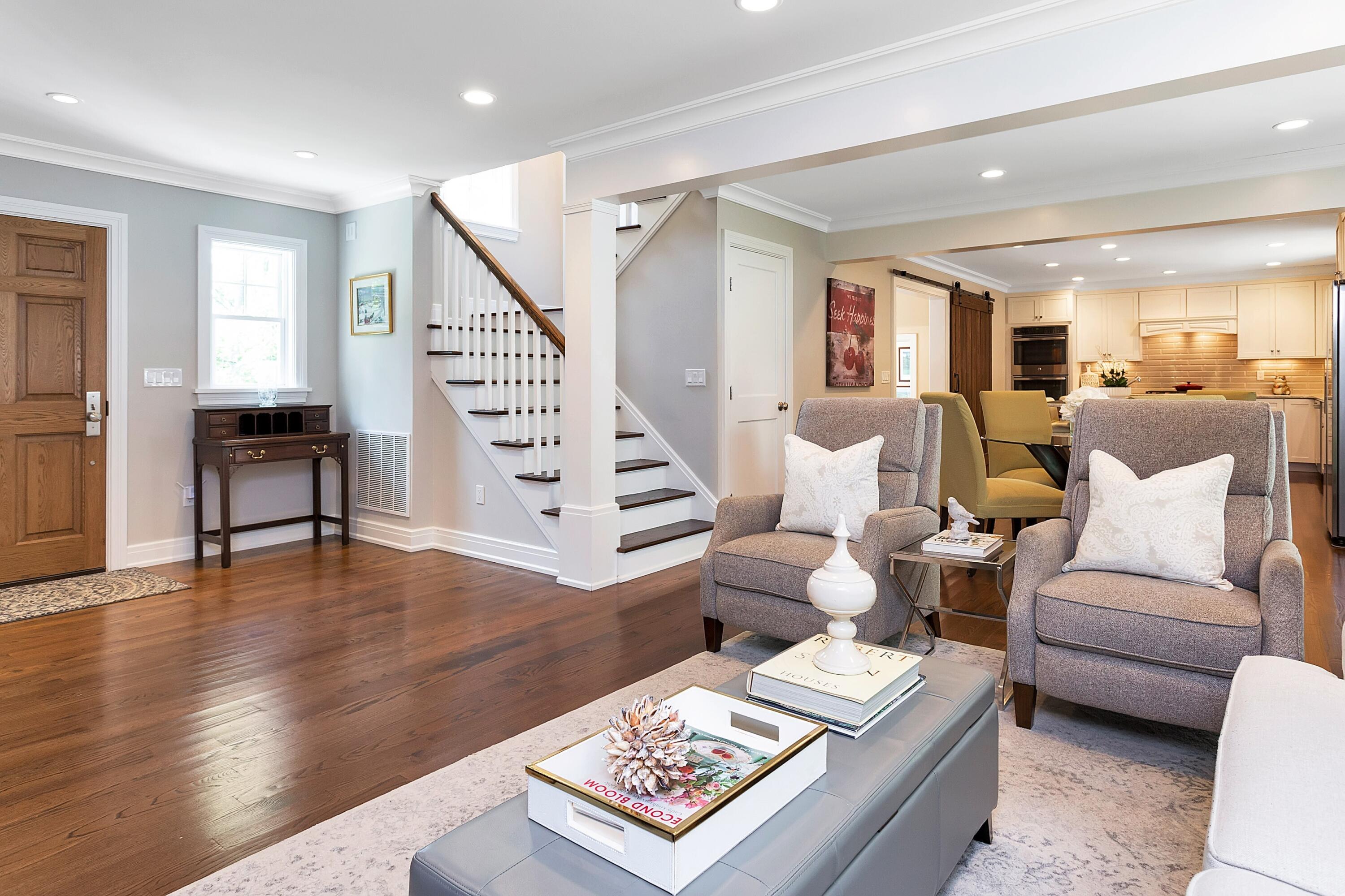 2 Cedar Gate Road Darien, CT 06820 - Photo 3 of 42 a living room with furniture and wooden floor